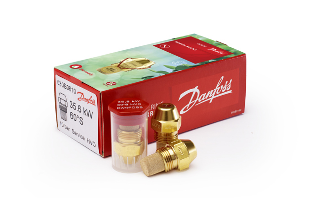 Danfoss HVO-dyse 030B0610 (35,6 kW, 60°S, 10 bar)